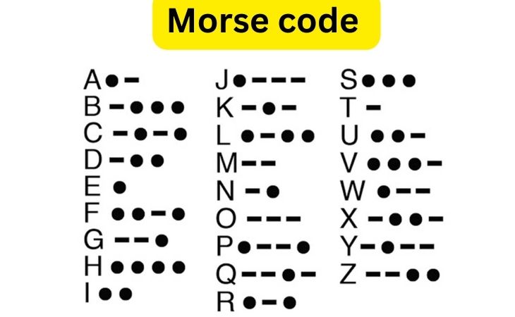 morse code chart